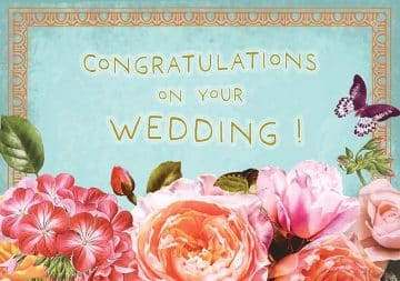 Wedding Butterfly Greeting Card